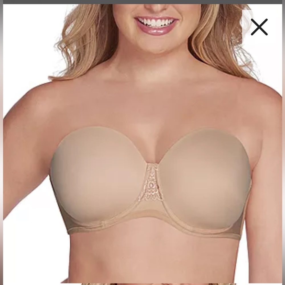 Vanity Fair beauty back strapless bra converts 5 ways NWT. 42C
